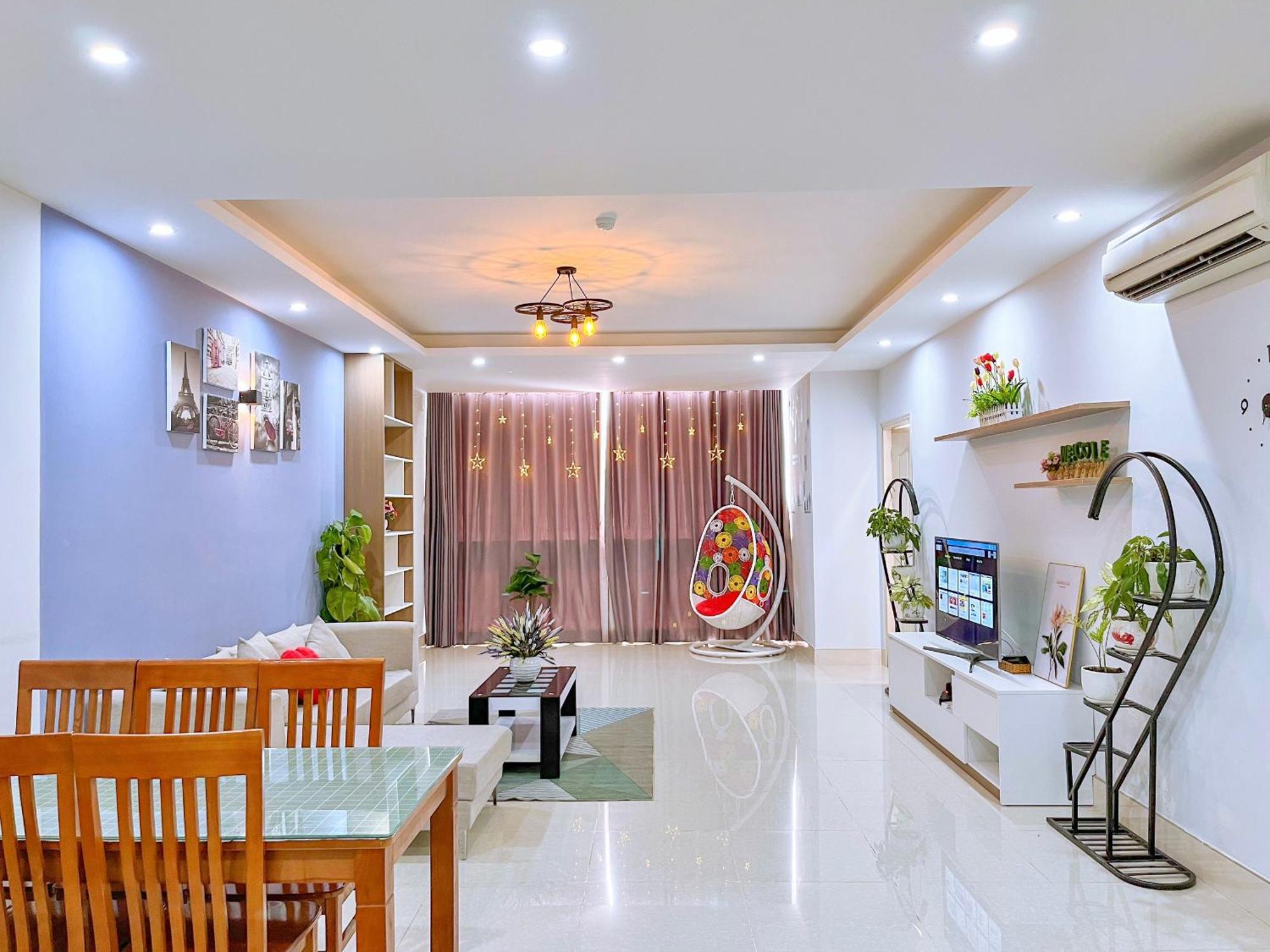 Can Ho Oasky,3 Phong View Dep Nhin Ra Bien,Nui Va Ho Bau Sen Вунгтау Экстерьер фото
